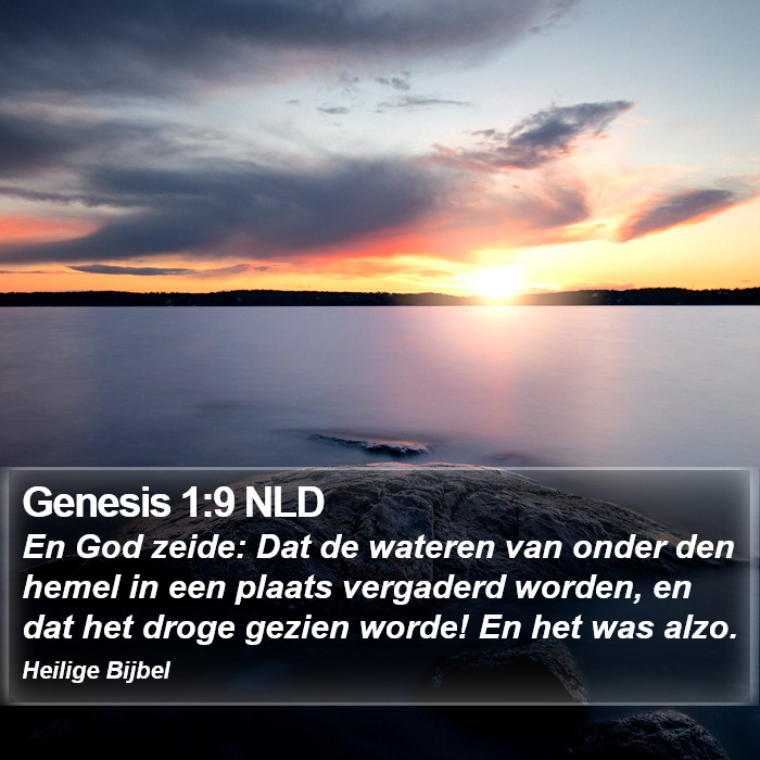 Genesis 1:9 NLD Bible Study