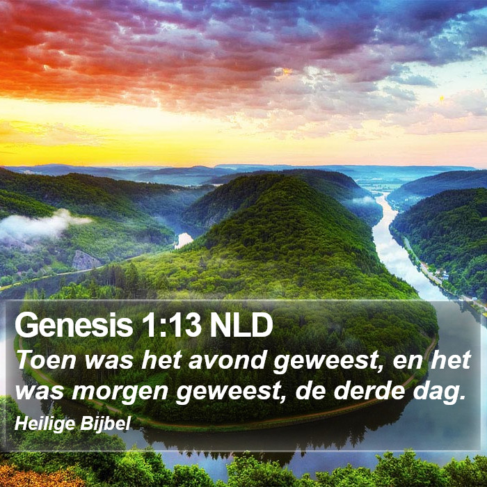 Genesis 1:13 NLD Bible Study