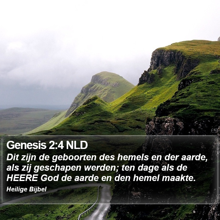 Genesis 2:4 NLD Bible Study