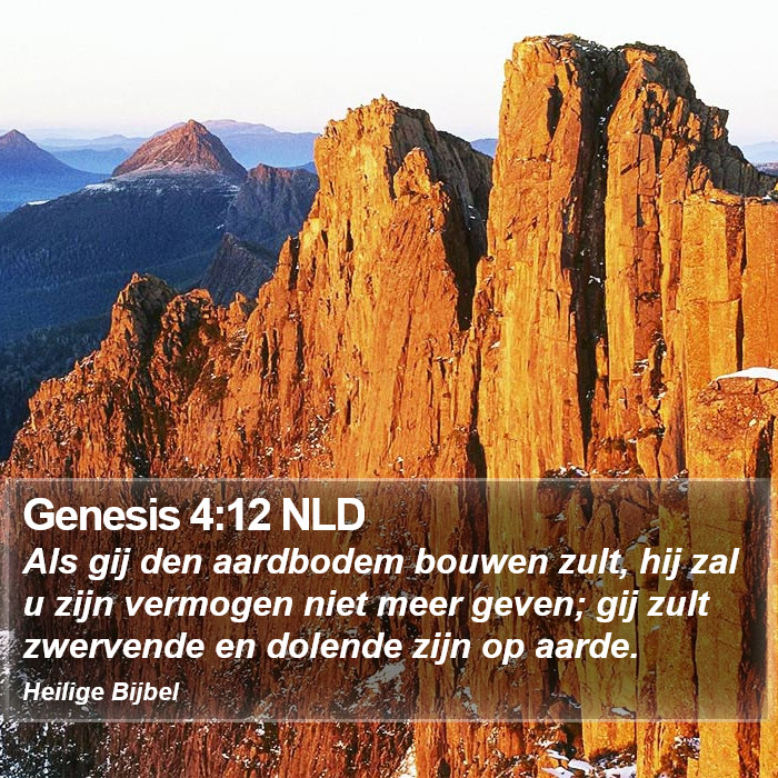 Genesis 4:12 NLD Bible Study