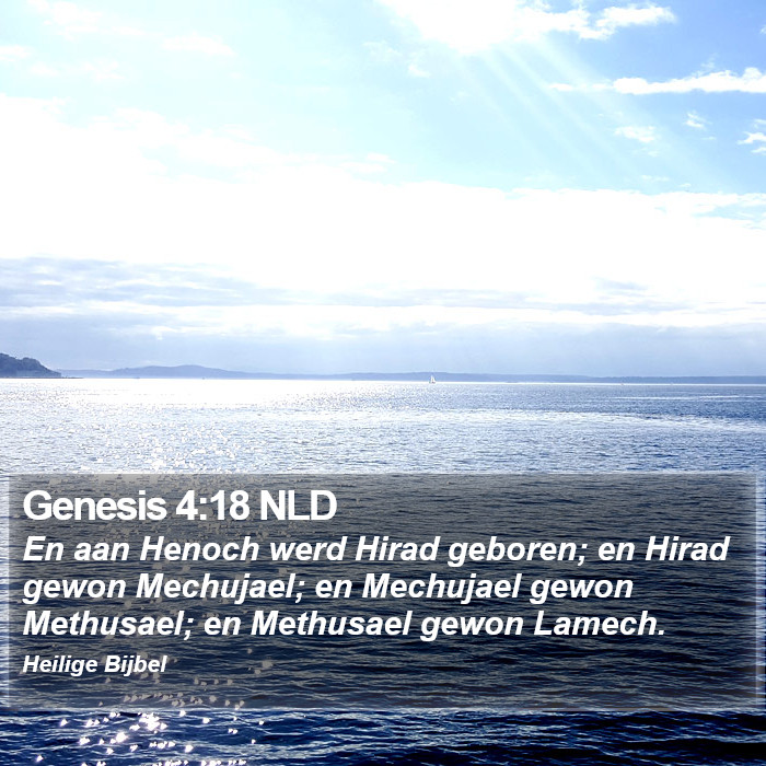 Genesis 4:18 NLD Bible Study