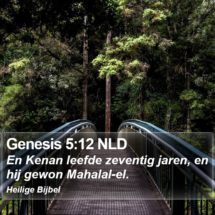 Genesis 5:12 NLD Bible Study