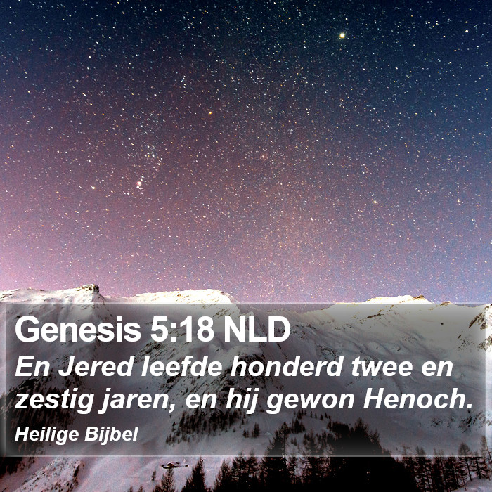 Genesis 5:18 NLD Bible Study