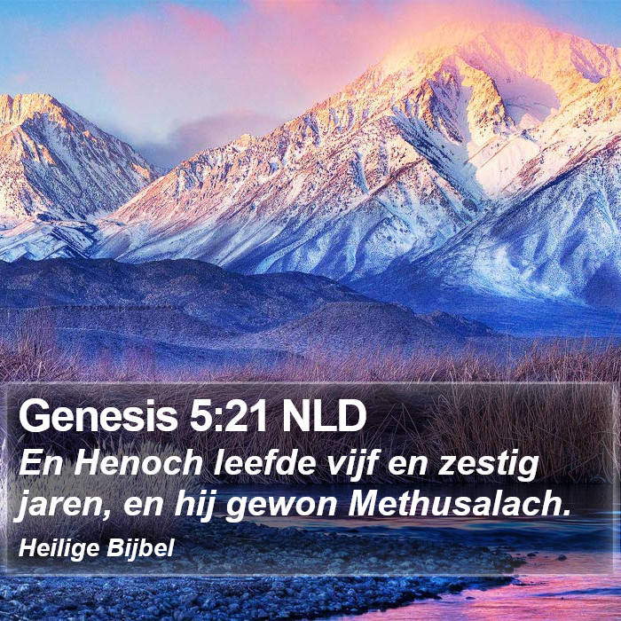 Genesis 5:21 NLD Bible Study