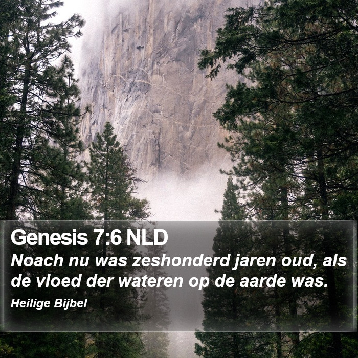 Genesis 7:6 NLD Bible Study