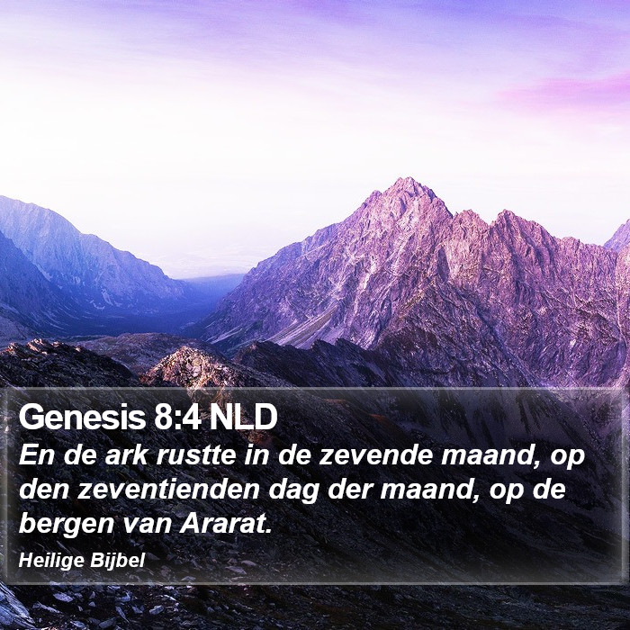 Genesis 8:4 NLD Bible Study