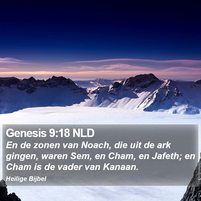 Genesis 9:18 NLD Bible Study