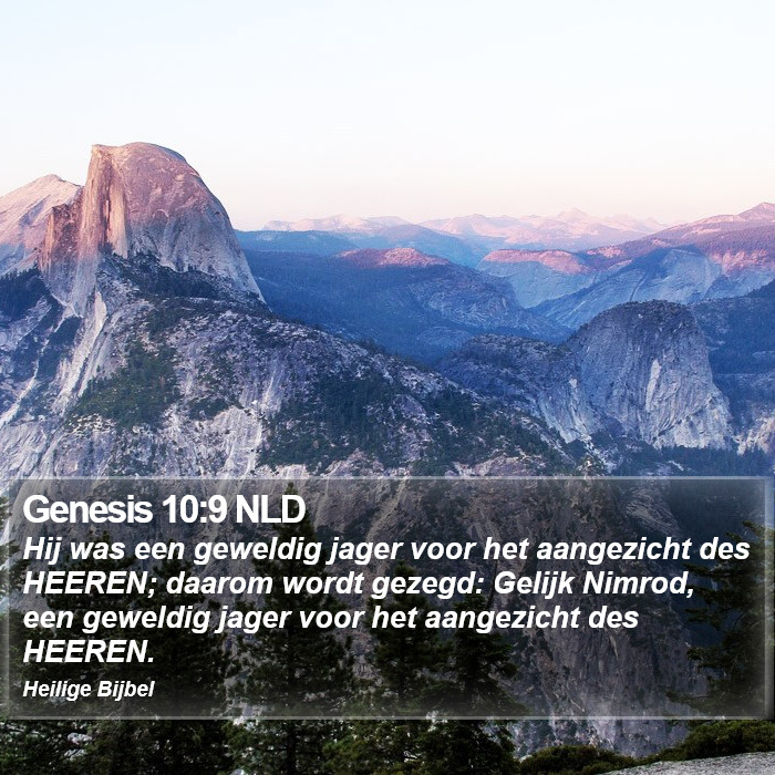 Genesis 10:9 NLD Bible Study