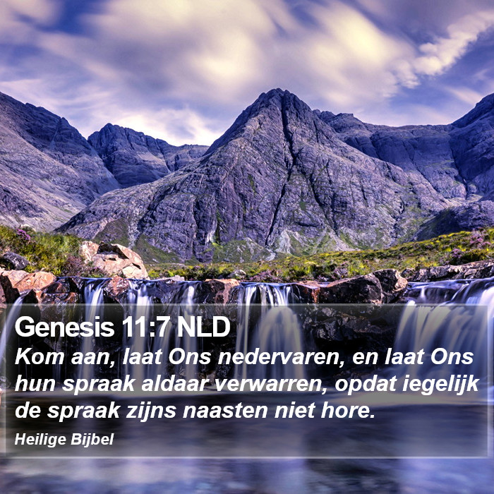 Genesis 11:7 NLD Bible Study