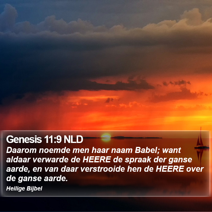 Genesis 11:9 NLD Bible Study