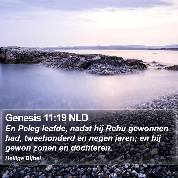 Genesis 11:19 NLD Bible Study