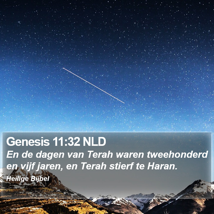 Genesis 11:32 NLD Bible Study