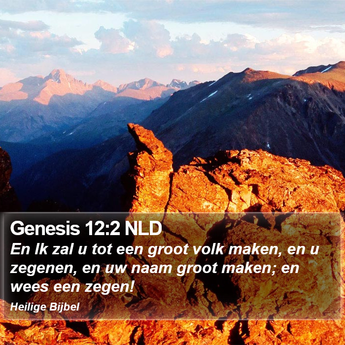 Genesis 12:2 NLD Bible Study