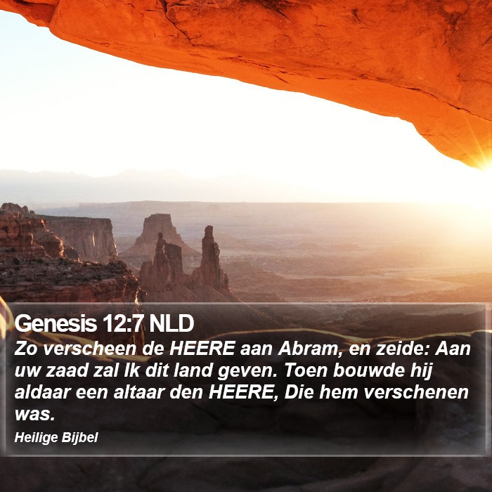 Genesis 12:7 NLD Bible Study