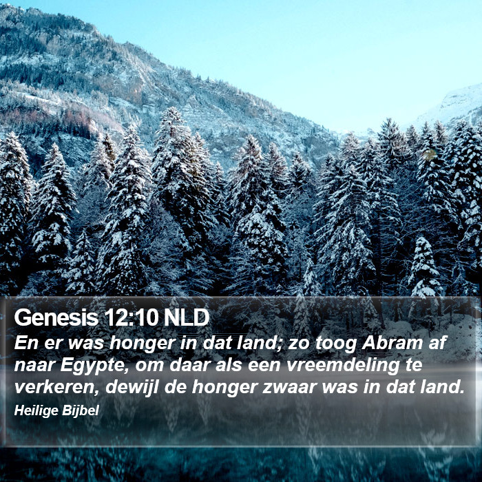 Genesis 12:10 NLD Bible Study