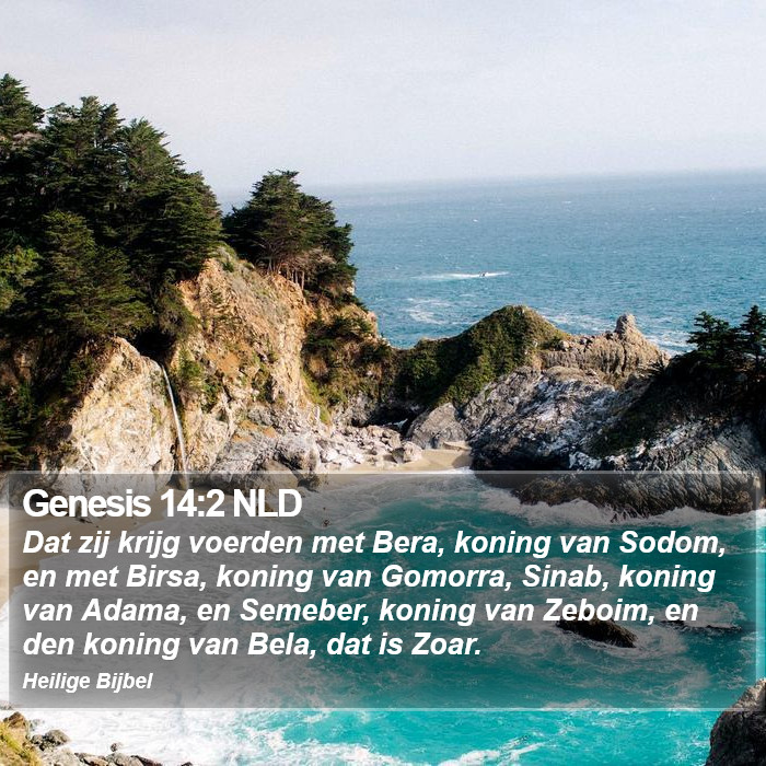 Genesis 14:2 NLD Bible Study