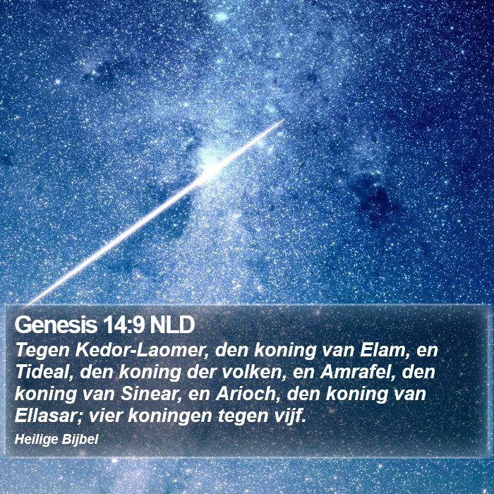 Genesis 14:9 NLD Bible Study