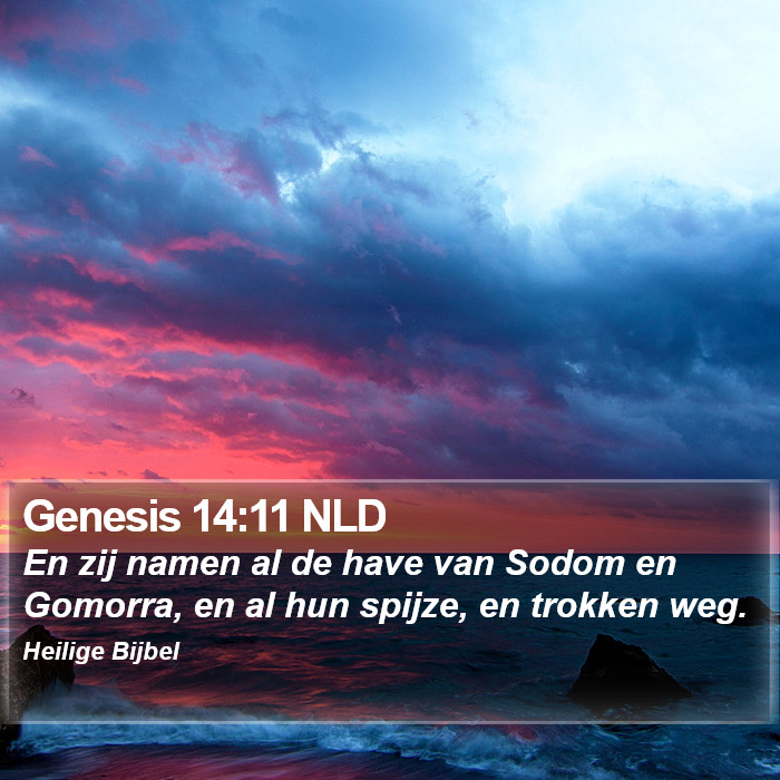 Genesis 14:11 NLD Bible Study