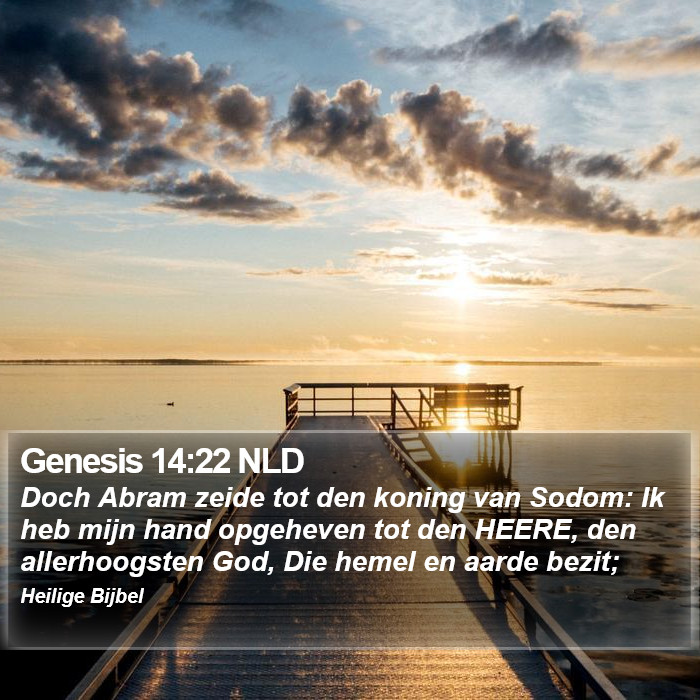 Genesis 14:22 NLD Bible Study