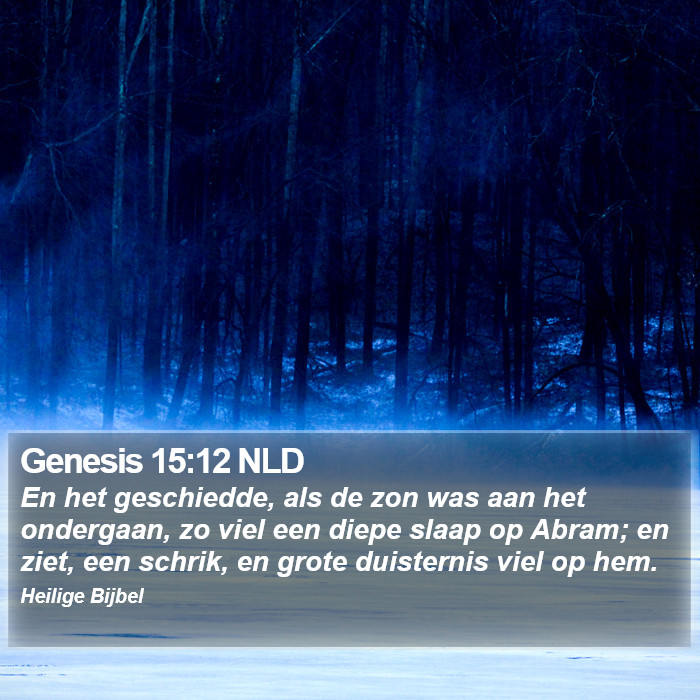 Genesis 15:12 NLD Bible Study