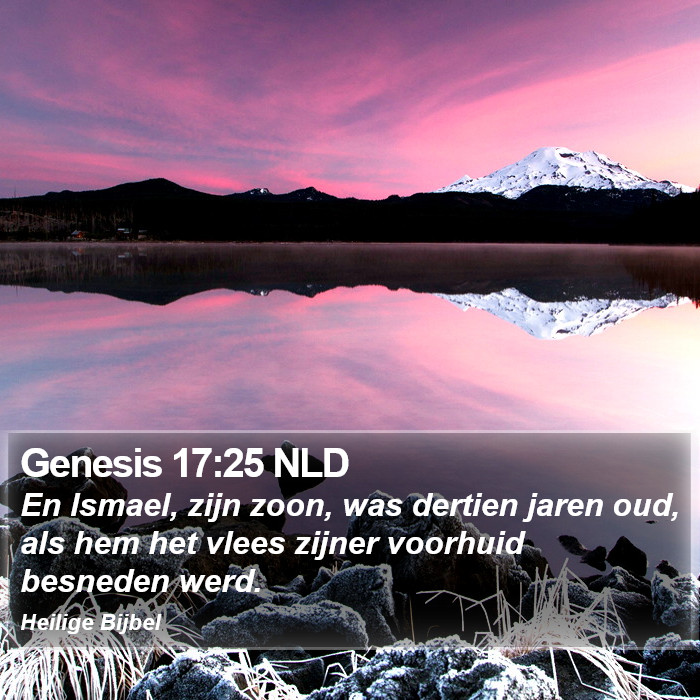 Genesis 17:25 NLD Bible Study