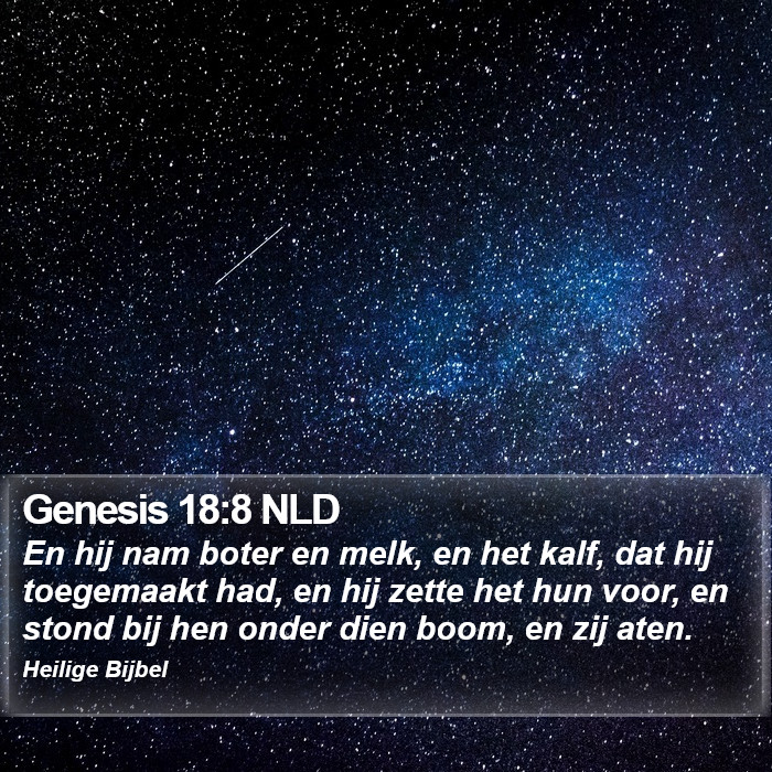 Genesis 18:8 NLD Bible Study