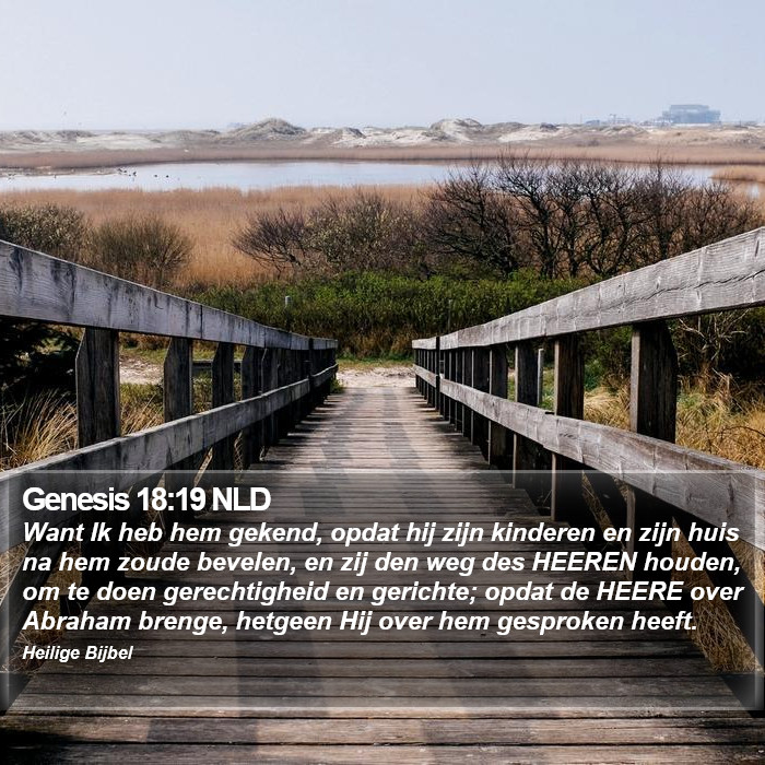 Genesis 18:19 NLD Bible Study