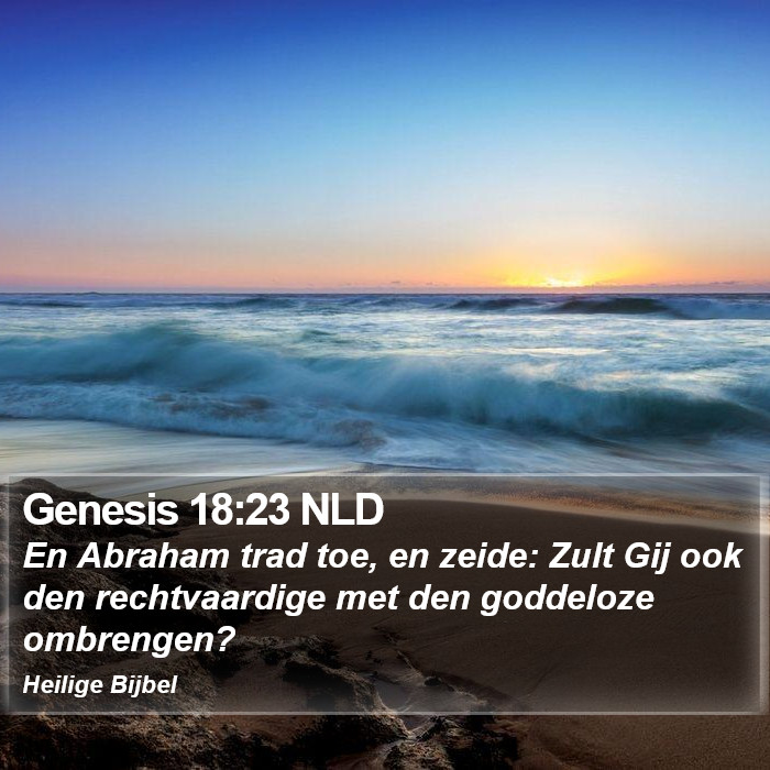 Genesis 18:23 NLD Bible Study