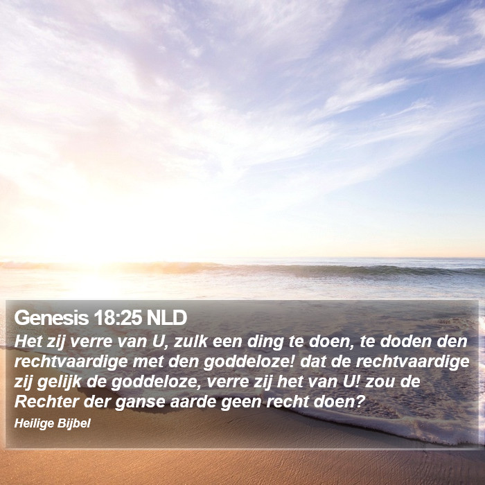 Genesis 18:25 NLD Bible Study