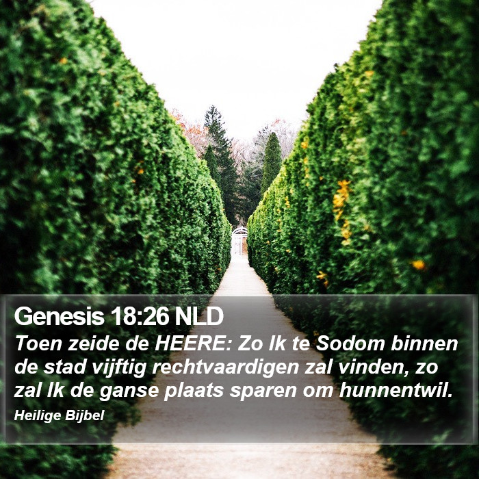 Genesis 18:26 NLD Bible Study