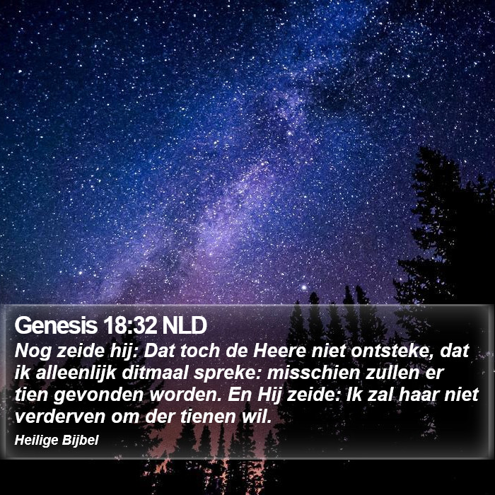 Genesis 18:32 NLD Bible Study