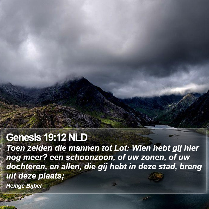 Genesis 19:12 NLD Bible Study