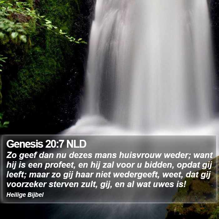 Genesis 20:7 NLD Bible Study
