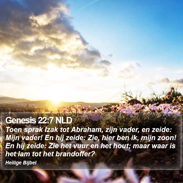 Genesis 22:7 NLD Bible Study