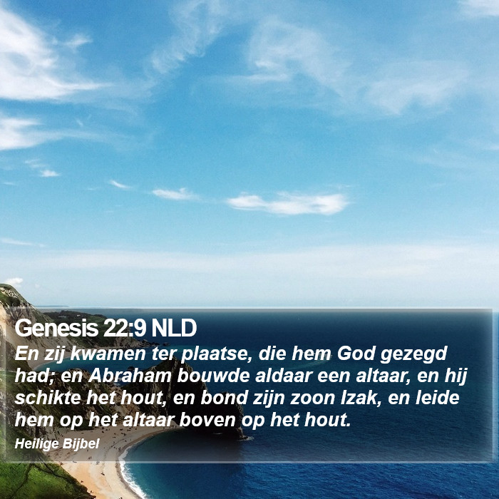 Genesis 22:9 NLD Bible Study