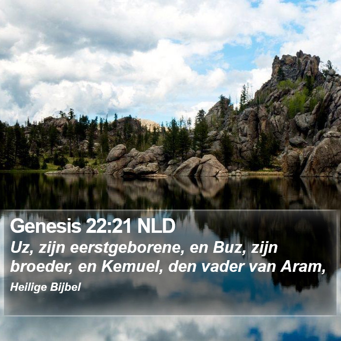 Genesis 22:21 NLD Bible Study