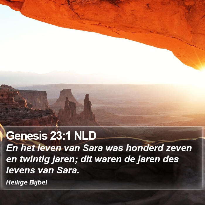 Genesis 23:1 NLD Bible Study