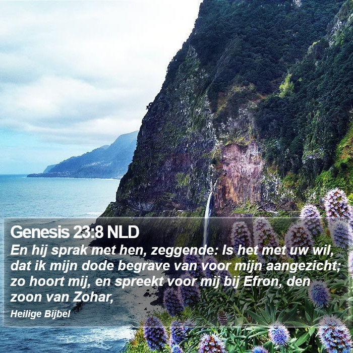 Genesis 23:8 NLD Bible Study