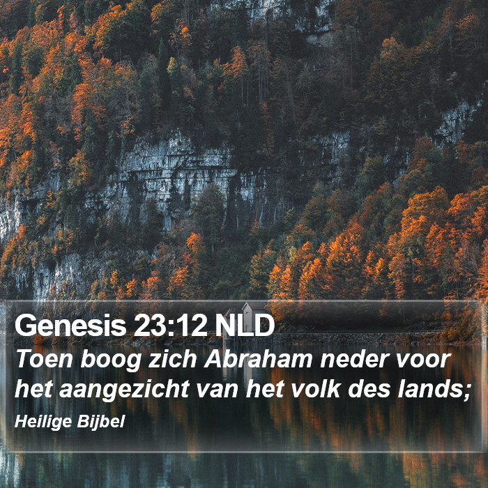 Genesis 23:12 NLD Bible Study