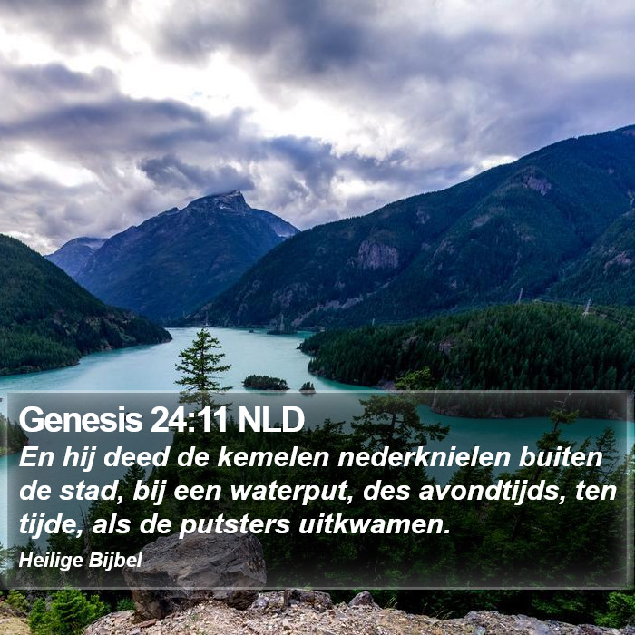 Genesis 24:11 NLD Bible Study