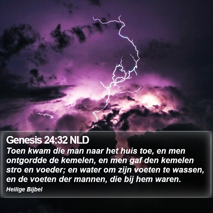 Genesis 24:32 NLD Bible Study
