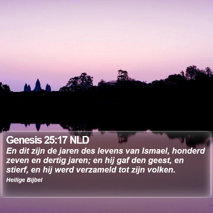 Genesis 25:17 NLD Bible Study