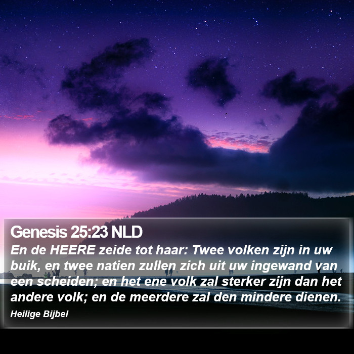 Genesis 25:23 NLD Bible Study