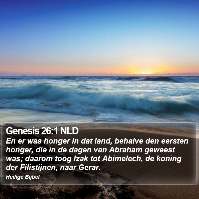 Genesis 26:1 NLD Bible Study