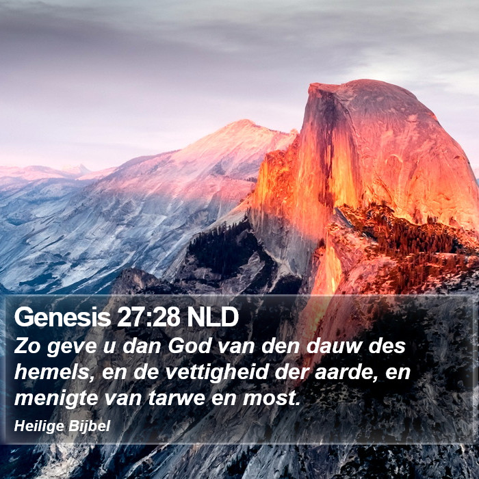 Genesis 27:28 NLD Bible Study