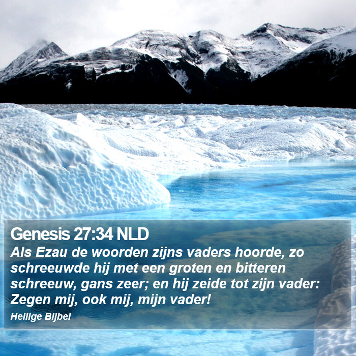 Genesis 27:34 NLD Bible Study