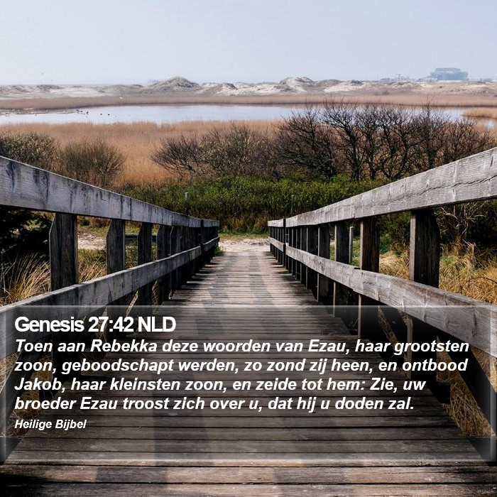 Genesis 27:42 NLD Bible Study
