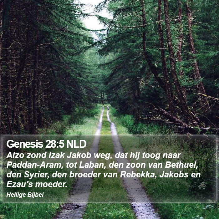 Genesis 28:5 NLD Bible Study