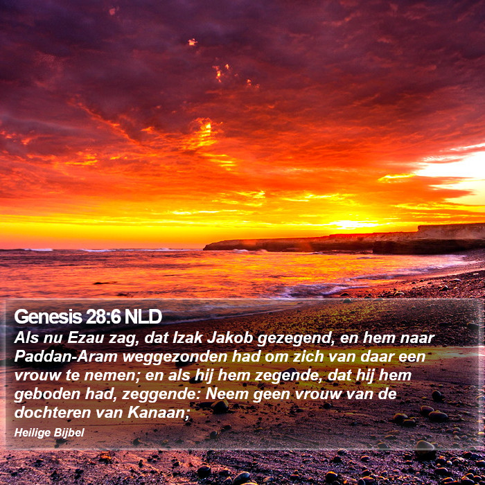 Genesis 28:6 NLD Bible Study