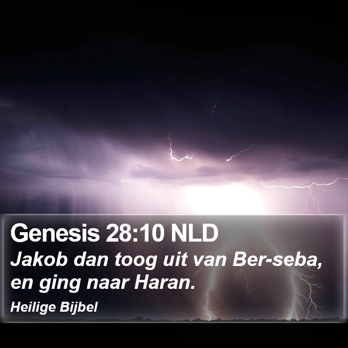 Genesis 28:10 NLD Bible Study
